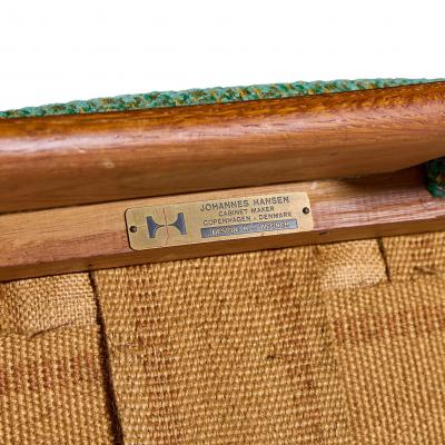 Hans Wegner Hans Wegner for Johannes Hansen JH515 Danish Teak Occasional Chairs Pair