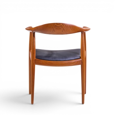 Hans Wegner Hans Wegner for Johannes Hansen Mid Century Danish Teak The Chair