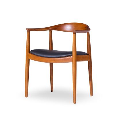 Hans Wegner Hans Wegner for Johannes Hansen Mid Century Danish Teak The Chair Pair