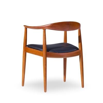 Hans Wegner Hans Wegner for Johannes Hansen Mid Century Danish Teak The Chair Pair