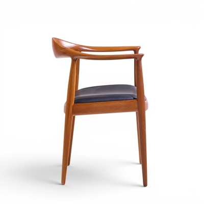 Hans Wegner Hans Wegner for Johannes Hansen Mid Century Danish Teak The Chair Set of 8