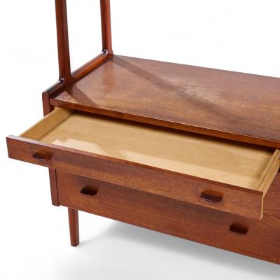 Hans Wegner Hans Wegner for Ry M bler Mid Century Danish Teak Credenza and Hutch