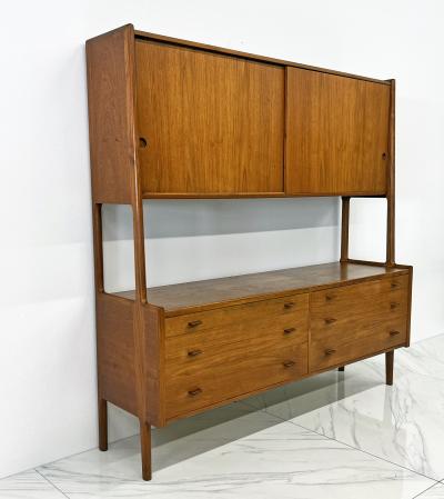 Hans Wegner Hans Wegner for Ry Mobler Credenza Wall Unit Teak 1958