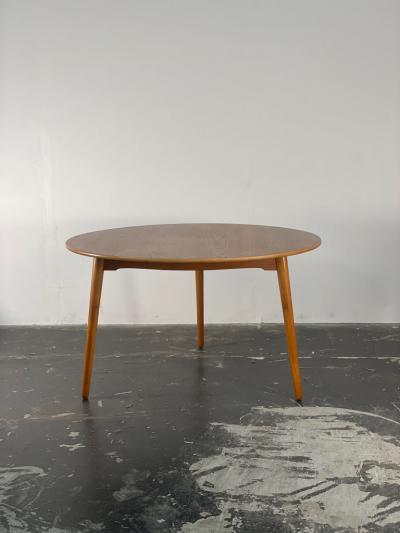 Hans Wegner Heart Dining Table and Chairs by Hans Wegner for Fritz Hansen in Beech and Teak