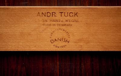 Hans Wegner Large Extendable Hans Wegner Dining Table in Rosewood Denmark