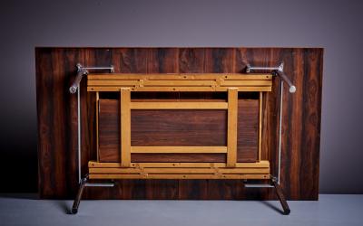 Hans Wegner Large Extendable Hans Wegner Dining Table in Rosewood Denmark