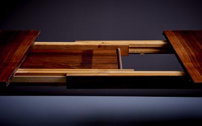 Hans Wegner Large Extendable Hans Wegner Dining Table in Rosewood Denmark