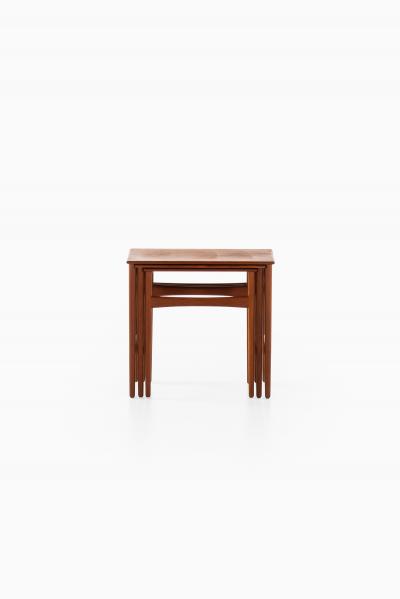 Hans Wegner Nesting Tables Produced by Andreas Tuck