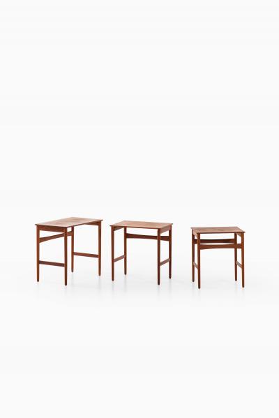 Hans Wegner Nesting Tables Produced by Andreas Tuck