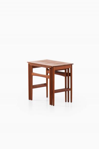 Hans Wegner Nesting Tables Produced by Andreas Tuck