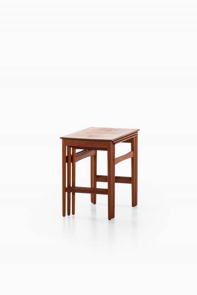 Hans Wegner Nesting Tables Produced by Andreas Tuck