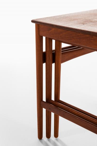 Hans Wegner Nesting Tables Produced by Andreas Tuck