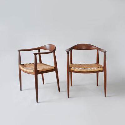 Hans Wegner Pair of Armchairs 503