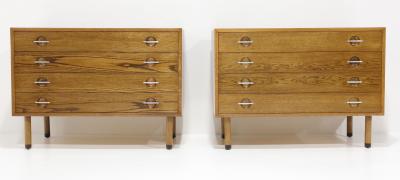 Hans Wegner Pair of Hans Wegner Chests or Nightstands in Oak by Ry Mobler