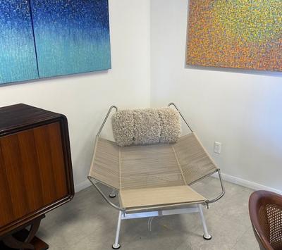 Hans Wegner Pair of Hans Wegner PP225 Flag Halyard Chairs Danish Modern Icon