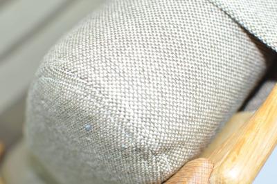 Hans Wegner Pair of Wide Arm Lounge Chairs by Hans Wegner