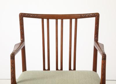 Hans Wegner Rare set of four early Hans Wegner dining chairs