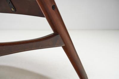 Hans Wegner Set of 2 Sculptural Danish Chairs in the Manner of Hans Wegner Denmark ca 1960s
