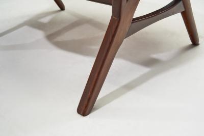 Hans Wegner Set of 2 Sculptural Danish Chairs in the Manner of Hans Wegner Denmark ca 1960s