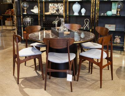 Hans Wegner Set of 6 Mid Century Modern Dining Chairs Hans J Wegner Style 1960 s