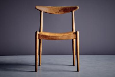 Hans Wegner Set of 7 Hans Wegner W2 Chairs for C M Madsen