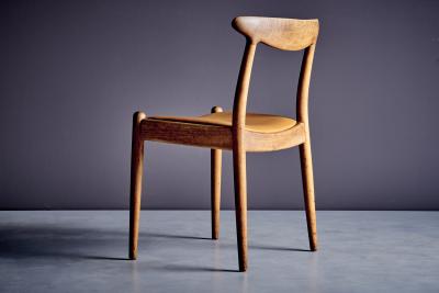 Hans Wegner Set of 7 Hans Wegner W2 Chairs for C M Madsen