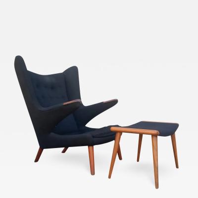 hans wegner upholstered chair