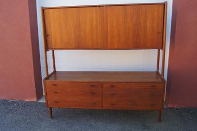Hans Wegner Teak Sideboard Model 20 by Hans Wegner for Ry M bler