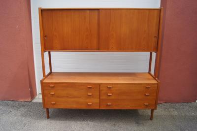 Hans Wegner Teak Sideboard Model 20 by Hans Wegner for Ry M bler