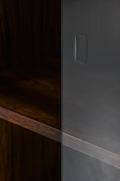 Hans Wegner Very Rare Sideboard with A Display Cabinet by Hans Wegner 1965s