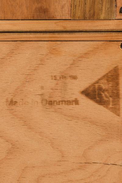 Hans Wegner Very Rare Sideboard with A Display Cabinet by Hans Wegner 1965s