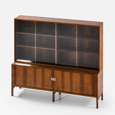 Hans Wegner Very Rare Sideboard with A Display Cabinet by Hans Wegner 1965s