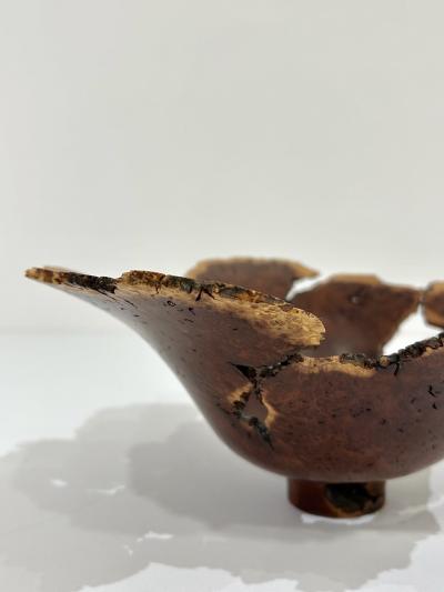Hap Sakwa Wild Lilac Live Edge Bowl by Hap Sakwa