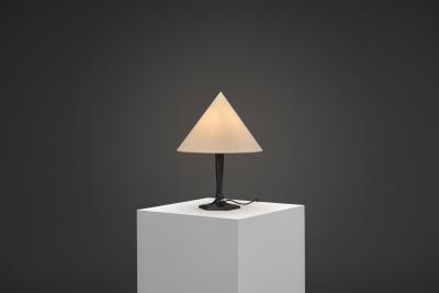 Harald Notini 6822 Table Lamp by Harald Notini for Arvid B hlmarks Lampfabrik Sweden 1920s