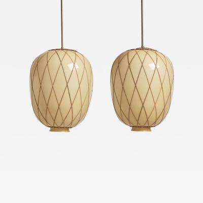 Harald Notini A pair of oversized pendants by Harald Notini