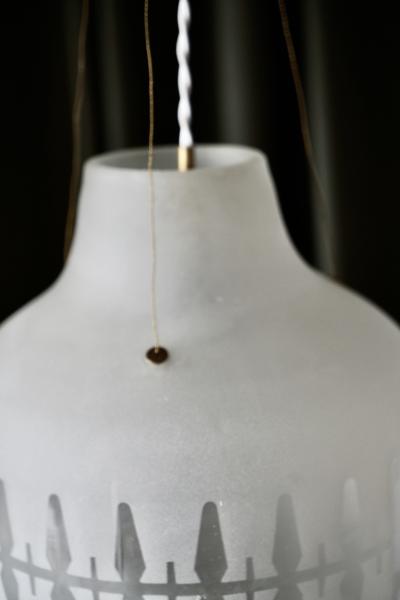 Harald Notini A pair of pendants by Harald Notini for Arvid B hlmarks Lampfabrik