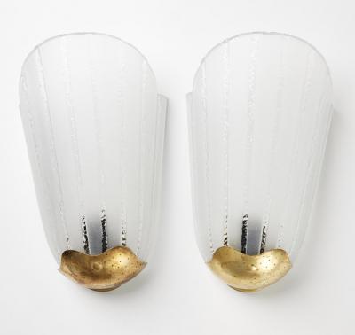 Harald Notini A pair of wall lights by Harald Notini