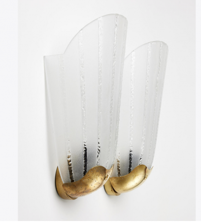 Harald Notini A pair of wall lights by Harald Notini