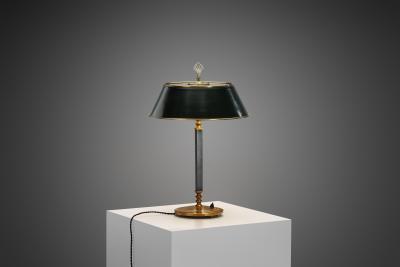 Harald Notini Harald Notini Model 6942 Table Lamp for B hlmarks Sweden 1930s