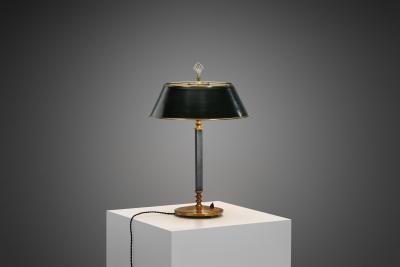 Harald Notini Harald Notini Model 6942 Table Lamp for B hlmarks Sweden 1930s