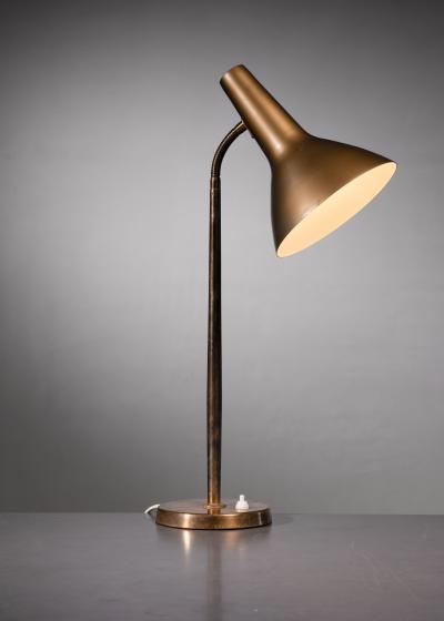 Harald Notini Harald Notini brass table lamp for B hlmarks