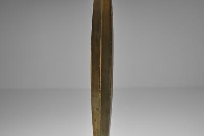 Harald Notini Model 6851 Patinated Brass Table Lamp by Harald Notini Sweden 1920s