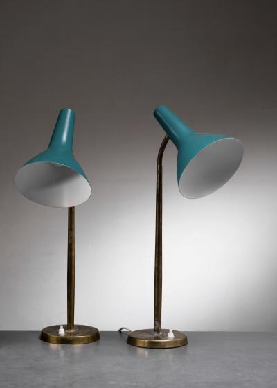 Harald Notini Pair of Harald Notini table lamps for B hlmarks