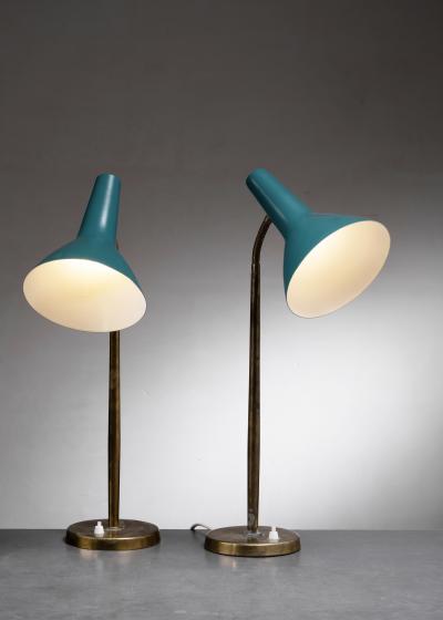 Harald Notini Pair of Harald Notini table lamps for B hlmarks