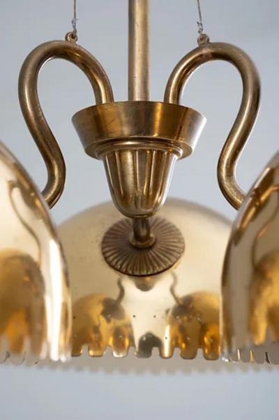 Harald Notini Swedish Modern Pendant by Harald Notini for B hlmarks Model 11894