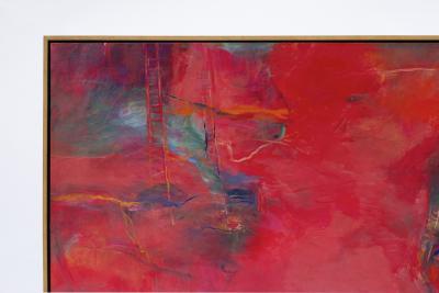 Harold Larsen Harold Larsen Acrylic Painting on Canvas Stairway to the Heavens