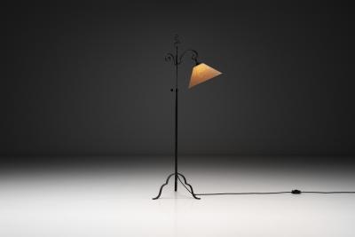 Harold Notini Model 15101 Floor Lamp by Harald Notini for Arvid B hlmarks Sweden 1930s