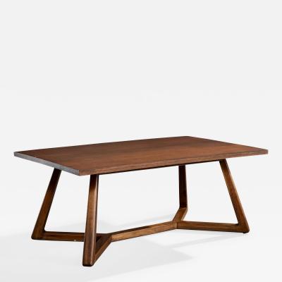 Harold Schwartz Dining Table in Wood USA 1950s