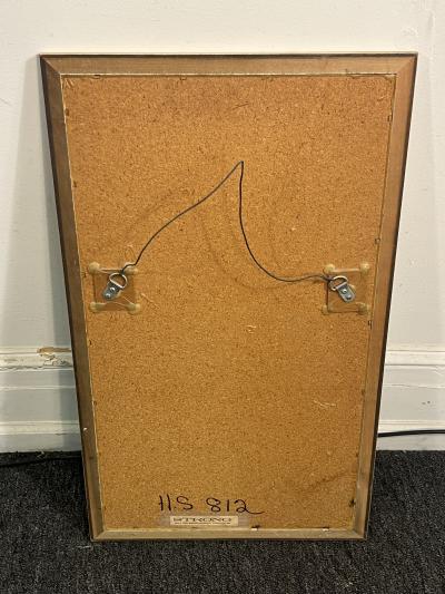 Harris Strong MID CENTURY MALLARD DUCK CERAMIC TILE ART BY HARRIS G STRONG