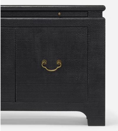 Harrison Van Horn Commodes Lacquered Wood Brass USA 1980s